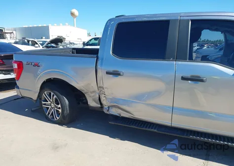 2021 Ford F-150 Xl z USA, uszkodzony, nr VIN 1FTEW1CP6MFC04047